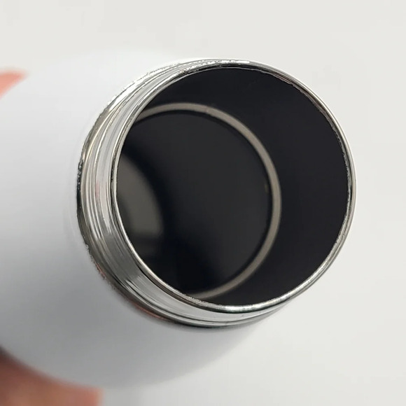 Poshmark Poshfixins White Logo Stainless Steel Insulated Water Bottle - Picture 6 of 9